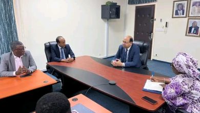 صورة وزير التنمية الحيوانية يعقد اجتماعات مع بعض نظرائه الأفارقة