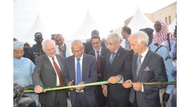 صورة تدشين مقر الهيئة الموريتانية لمكافحة الأمراض الجلدية.