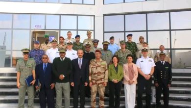 صورة قائد القوات الخاصة يشرف على اختتام زيارة بعثة حلف شمال الاطلسي