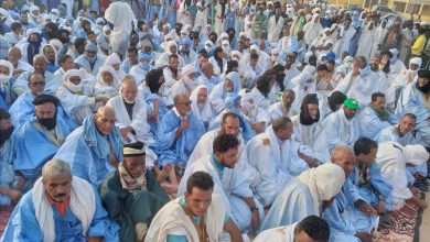 صورة كرو / مهرجان حاشد لحزب التجمع الوطني للإصلاح والتنمية ” تواصل ” بحضور الرئيس السبد حمادي ولد سيد المختار