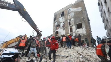 صورة وزارة الصحة السورية تعلن وفاة 812 شخصا في الزلزال المدمر الذي ضرب البلاد