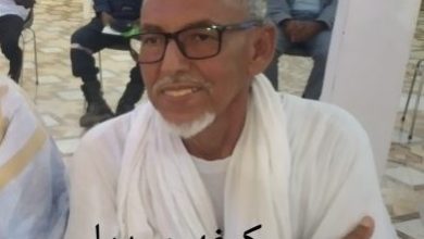 صورة كيفه /  قادة من حلف الوفاء في زيارة للزعيم التقليدي محمد محمود ولد الغوث