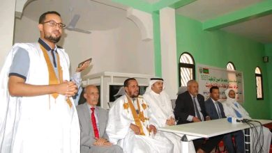 صورة وزارة الشؤون الإسلامية تدشن جامع أبو بكر الصديق في حي النجاح بتفرغ زينه