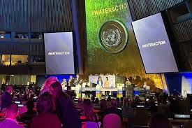 صورة وزير المياه والصرف الصحي يشارك في مؤتمر الأمم المتحدة للمياه بنيويورك
