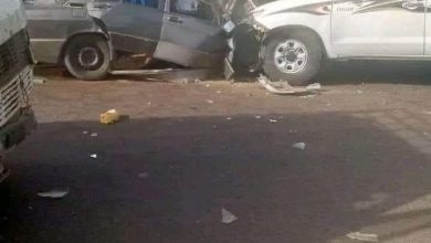 صورة كيفه/ حادث سير بقرية بوكادوم ( 40 كلم شرق مدينة كيفة ) يودي بحياة 4 أشخاص .