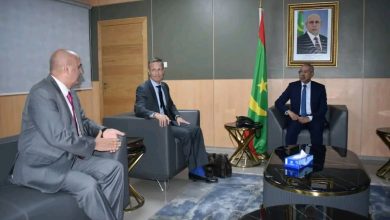 صورة وزير الدفاع الوطني يستقبل ممثل الاتحاد الأروبي