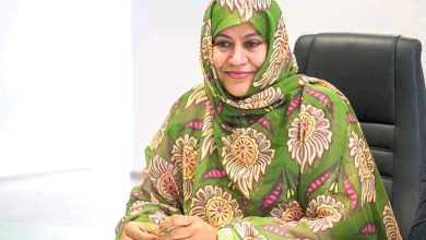 صورة السيرة الذاتية لوزيرة الصحة السيدة الناها بنت مكناس 