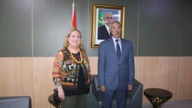 صورة وزيرالدفاع الوطني يستقبل الممثلة الخاصة للاتحاد الأوروبي للساحل