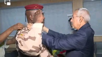 صورة وزير الدفاع الوطني يوشح القائد السابق للقوة المشتركة لمجموعة الخمس في الساحل
