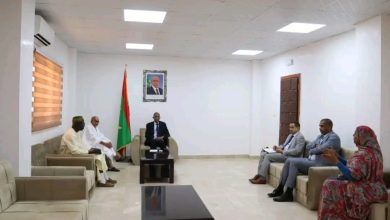 صورة وزير التنمية الحيوانية يجتمع بالطاقم المكلف بمتابعة إحصاء الثروة الحيوانية