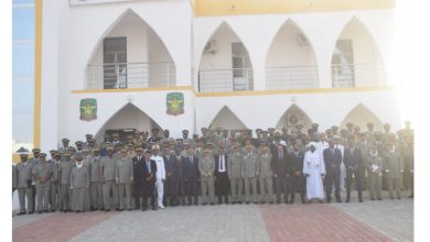 صورة نواكشوط/ الكلية الوطنية للقيادة والاركان تخرج الدفعة ال 16 من ضباط الأركان 