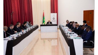 صورة نواكشوط / رئيس الجمهورية يترأس الاجتماع الثاني للمجلس الأعلى للإستثمار 