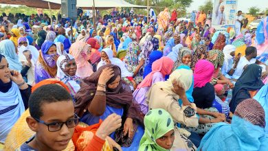 صورة كيفه/ العمدة جمال ولد كبود ينظم تظاهرة سياسية حاشدة دعما لفخامة الرئيس محمد ولد الشيخ الغزواني