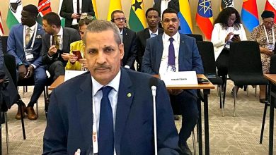 صورة وزير التجارة السيد لمرابط ولد بناهي يشارك في منتدى الاقتصاد والأعمال التركي _ الإفريقي