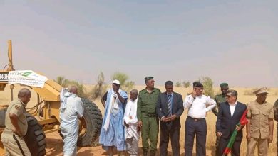 صورة كيفه/ والي لعصابه يشرف من مقاطعة كنكوصة على إنطلاق الحملة الوطنية لحماية المراعي 