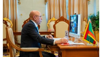 صورة رئيس الجمهورية يترأس قمة إستثنائية لمنظمة استثمار النهر السينغالي
