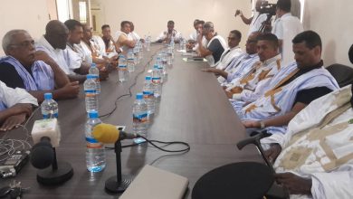 صورة عمد ولاية ترارزة يطالبون رئيس الجمهورية بمأمورية ثانية