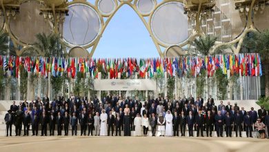 صورة إنطلاق أعمال إتفاقية الأمم المتحدة بشأن تغير المناخ ” كوب 28 ” بمدينة دبي بحضور رئيس الجمهورية 