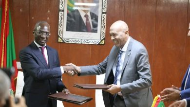 صورة توقيع اتفاقية بتموين السوق السينغالية بالأضاحي الموريتانية