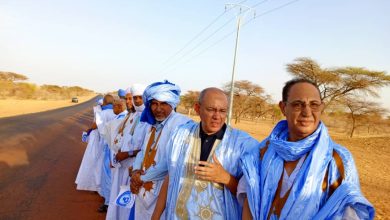 صورة كيفه/ منتدى الوحدة السياسي ينظم أكبر إستقبال لرئيس حزب الإنصاف السيد ماء العينين ولد أييه