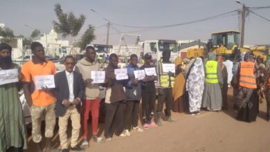 صورة كيفه/ رابطة العمد المساعدين بالحوضين و لعصابه تشارك في الحملة الواسعة لنظافة السوق المركزي 