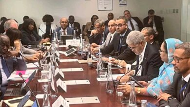 صورة وزير الإقتصاد و المالية يبحث مع وفد من البنك الدولي تعزيز الشراكة مع بلادنا 