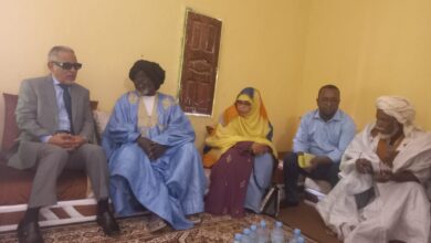 صورة كيفه/ مساعدة قيمة تقدمها الحكومة لأسرة منكوبة في المدينة