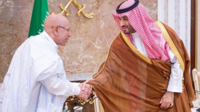 صورة رئيس الجمهورية يهنئ الملك السعودي بمناسبة عيد الأضحى المبارك