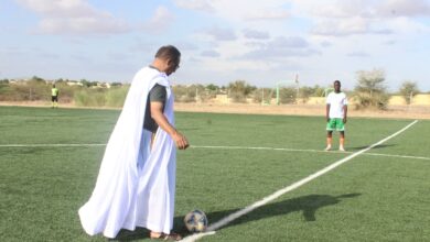 صورة كيفه/ تتويج فريق المطار بكأس الأمير المختار ولد أحمد العثمان لكرة القدم