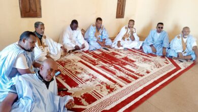 صورة كيفه/ إجتماع تحضيري لإنجاح مهرجان حلف الوفاء يحتضنه منزل العمدة السابق المصطفى ولد أسويلك 