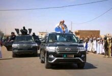 صورة ساكنة الحوض الشرقي تنظم استقبالاً حاشدا لرئيس الجمهورية 