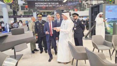 صورة وزير الدفاع الوطني يشارك في فعاليات معرض دبي للطيران بدولة الإمارات العربية المتحدة 
