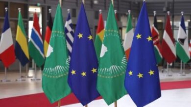 صورة رئيس الجمهورية يشارك في اعمال القمة الأوروبية الإفريقية السابعة في العاصمة الانغولية لواندا 