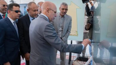 صورة رئيس الجمهورية يشرف على تدشينات و إطلاق مشاريع اليوم بمدينة كيفه
