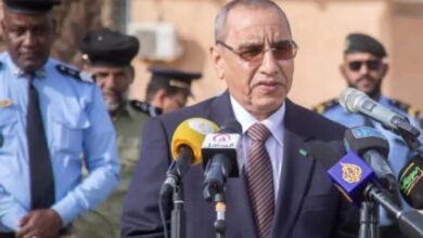 صورة خطاب وزير الداخلية و ترقية اللامركزية محمد أحمد محمد الأمين بمناسبة عيد الشرطة الوطنية