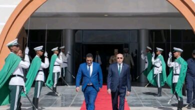 صورة رئيس الجمهورية ،يتوجه إلى مدينة نواذيبو للإشراف على تدشينات ووضع حجر الأساس لمشاريع تنموية 