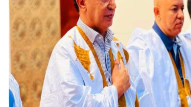 صورة كيفه/ تحضيرا لزيارة رئيس الجمهورية الفاعل السياسي محمد محمود سيدي المختار الشيده يصل المدينة