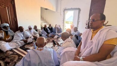 صورة بلدية أغورط/ بعض قيادات حلف الوفاء تجتمع في قرية أكني رأس الفيل في إطار تحضيرات الحلف لاستقبال رئيس الجمهورية