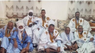 صورة كيفه/ منزل رجل الأعمال نائب رئيس منسقية رأس الفيل سيدي ولد الشيخ يحتضن إجتماع بعض شخصيات حلف الوفاء