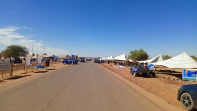 صورة كيفه/ بدأ التحضيرات لاستقبال رئيس الجمهورية عند المدخل الجنوبي