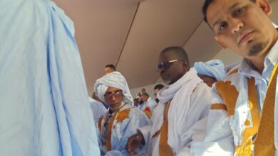 صورة كيفه/ حلف الوفاء الذي يتزعمه النائب لمرابط ولد الطالب الأمين في استقبال ثاني لفخامة رئيس الجمهورية