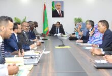 صورة الوزير الأول يترأس اجتماعاً حول المنطقة الصناعية في نواكشوط