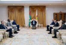 صورة رئيس الجمهورية يستقبل وفدا من لجنة الأمم المتحدة الاقتصادية لإفريقيا 