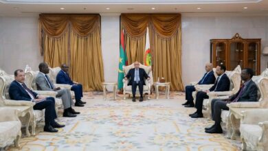 صورة رئيس الجمهورية يستقبل وفدا من لجنة الأمم المتحدة الاقتصادية لإفريقيا