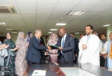 صورة وزيرة التجارة تشرف على توقيع اتفاقية لخفض أسعار بعض المواد الاستهلاكية من ضمنها الدجاج و الخضروات