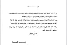 صورة رسميا اللجنة الوطنية للأهلة تصدر بيانها بثبوت الرؤية وغدا الخميس فاتح شهر رمضان المبارك 