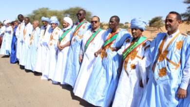 صورة كنكوصة/ حلف العدالة و المساواة يستقبل بعثة حزب الإنصاف