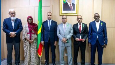 صورة توشيح عدد من موظفي و أطر مندوبية التضامن الوطني و مكافحة الإقصاء ( التآزر )