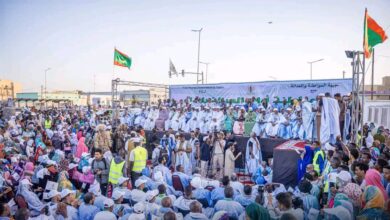 صورة نواكشوط/ مهرجان جماهيري حاشد لحزب جبهة المواطنة في العاصمة نواكشوط 