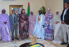 صورة وزيرة العمل الاجتماعي و الطفولة و الأسرة توشح عددا من موظفي قطاعها ( قائمة التوشيحات ) 